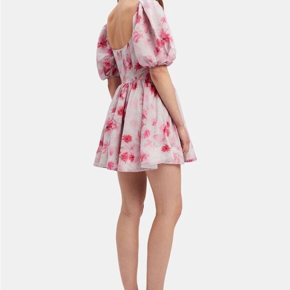 BARDOT Kiah Corset Mini Dress In Pink Flora Size S NWT in packaging - Picture 4 of 7